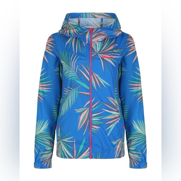 Jackets & Blazers - Bench Tropadelic Blue Windbreaker Jacket - Women’s Small